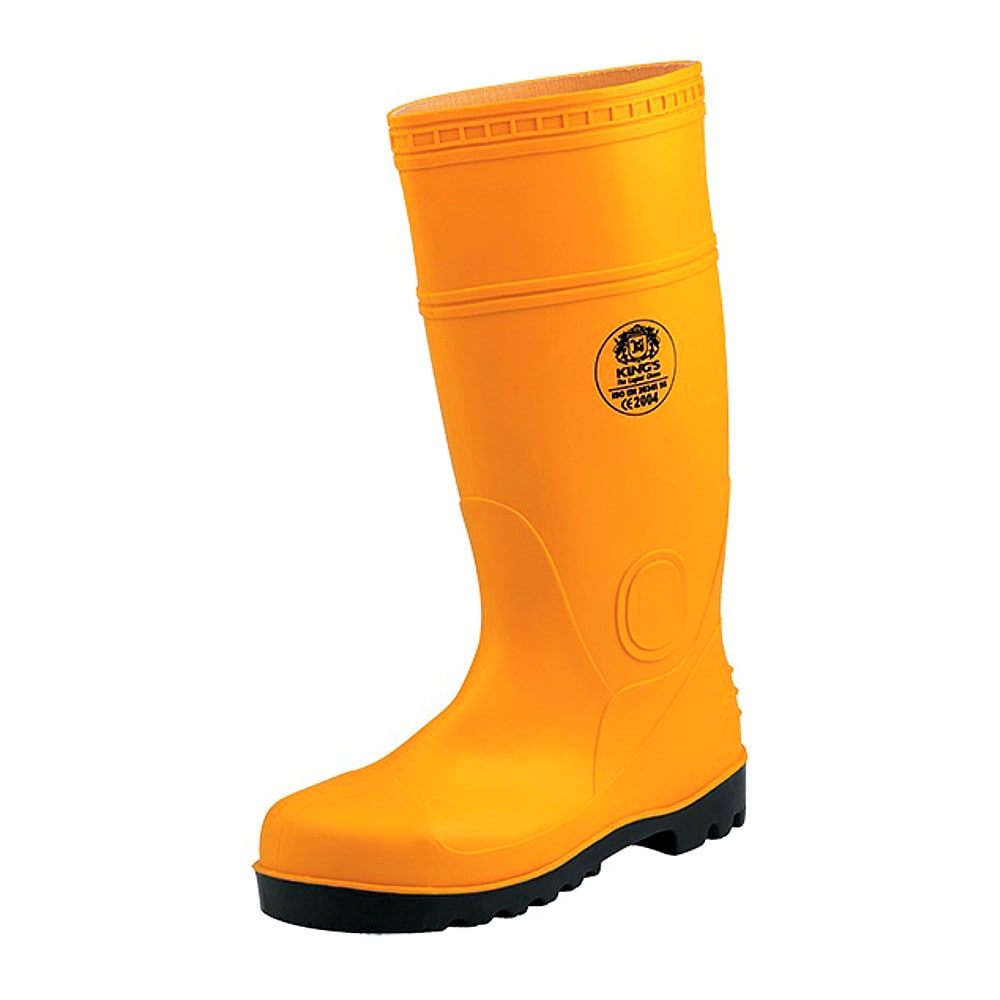 safety boots yellow